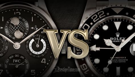 iwc portoghese o rolex|rolex vs iwc watches.